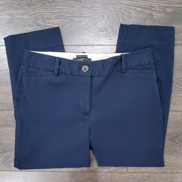 Talbots Pants - ❤TALBOTS PERFECT CROP NAVY BLUE KHAKI PANTS, 4p